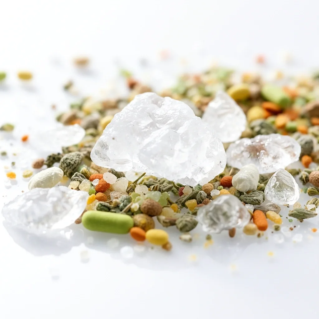 Detail of pure wellness substance